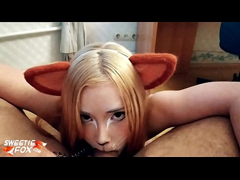 ❤️ Kitsune هن جي وات ۾ ڊڪ ۽ ڪم نگل ❤❌ مقعد فحش
